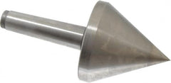 Royal Products - MT4 Taper Shank, 4-5/32" Head Diam 3,180 Lb Capacity Live Center - 4,500 Max RPM, 4-1/8" Head Length, 1-1/4" Point Diam, 4-1/8" Point Len, 630 Lb Max Workpc, 8-11/16" OAL, Pipe Nose Point - Strong Tooling