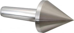 Royal Products - MT5 Taper Shank, 4-5/32" Head Diam 3,180 Lb Capacity Live Center - 4,500 Max RPM, 4-1/8" Head Length, 1-1/4" Point Diam, 4-1/8" Point Len, 630 Lb Max Workpc, 9-13/16" OAL, Pipe Nose Point - Strong Tooling