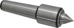 Royal Products - MT5 Taper Shank, 2.45" Head Diam 4,390 Lb Capacity Live Center - 5,000 Max RPM, 2.78" Head Length, 1-1/4" Point Diam, 1.47" Point Len, 2,240 Lb Max Workpc, 9-3/4" OAL, 1/2" Tip Diam, Standard Point - Strong Tooling