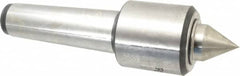 Royal Products - MT6 HD Taper Shank, 3.82" Head Diam 5,300 & 10,540 Lb Capacity Live Center - 3,000 Max RPM, 3.89" Head Length, 2" Point Diam, 2.31" Point Len, 5,240 Lb Max Workpc, 14" OAL, Standard Point - Strong Tooling