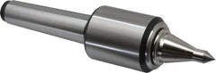 Royal Products - MT3 Taper Shank, 1.7" Head Diam 830 Lb Capacity Live Center - 12,000 Max RPM, 2.12" Head Length, 7/8" Point Diam, 1-3/4" Point Len, 180 Lb Max Workpc, 7-7/32" OAL, 3/8" Tip Diam, Long Point - Strong Tooling