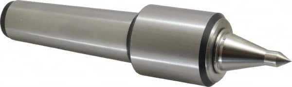 Royal Products - MT5 Taper Shank, 2.45" Head Diam 1,905 Lb Capacity Live Center - 12,000 Max RPM, 2.78" Head Length, 1-1/4" Point Diam, 2.35" Point Len, 525 Lb Max Workpc, 10-3/4" OAL, 1/2" Tip Diam, Long Point - Strong Tooling