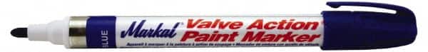 Markal - Blue Lead-Free Paint Marker - Alcohol Base Ink - Strong Tooling