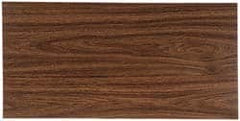 Gravotech - 24 Inch Long x 12 Inch High, Plastic Engraving Stock - Light Walnut and White - Strong Tooling