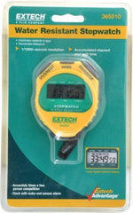 Extech - Stopwatch, Timer and Clock - Yellow - Strong Tooling