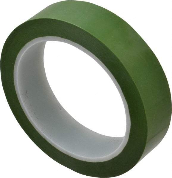 3M - 72 Yds. x 1", Green Polyester Film Tape - 8402 Series, 1.9 mil Thick, 25 Lb./Inch Tensile Strength - Strong Tooling