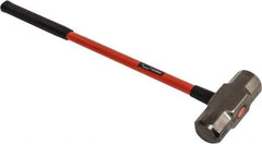 Proto - 12 Lb Head, 32" Long Sledge Hammer - Steel Head, Fiberglass Handle - Strong Tooling