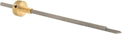 Gravotech - 1/8 Inch Shank Diameter, 0.03 Inch Tip Size, Carbide, Engraving Cutter - Use on Phenolic - Strong Tooling