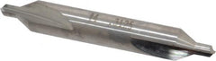 SGS - #4 Plain Cut 60° Incl Angle Solid Carbide Combo Drill & Countersink - Strong Tooling