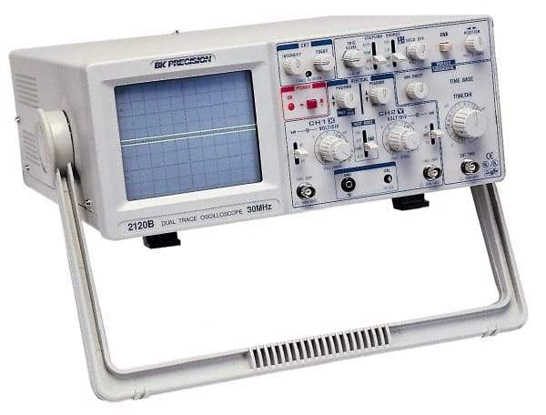 B&K Precision - 40 MHz, 2 Channel, Portable Oscilloscope - CRT Display - Strong Tooling