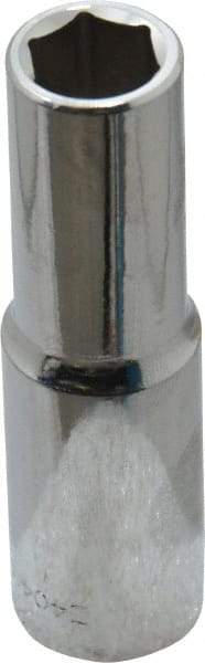 Blackhawk by Proto - 1/2", 1/2" Drive, Deep Hand Socket - 6 Points, 3-3/32" OAL, Chrome Finish - Strong Tooling