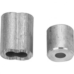 Campbell - Wire Rope Hardware & Accessories Type: Cable Ferrule For Rope Diameter: 1/8 (Inch) - Strong Tooling