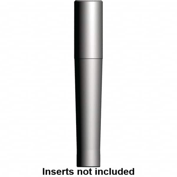 Kennametal - 1" Straight Shank Milling Tip Insert Holder & Shank - 3" Projection, 0.827" Neck Diam, M12 Neck Thread, 0.827" Nose Diam, 5.157" OAL, Tungsten Alloy M-21 Tool Holder - Strong Tooling