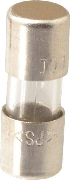 Ferraz Shawmut - 140 VDC, 350 VAC, 1 Amp, Fast-Acting Miniature Glass Fuse - Clip Mount, 15mm OAL, 10 at 125 V kA Rating, 5mm Diam - Strong Tooling