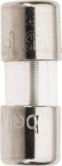 Ferraz Shawmut - 350 VAC, 0.5 Amp, Time Delay Miniature Glass Fuse - Clip Mount, 15mm OAL, 10 at 125 V kA Rating, 5mm Diam - Strong Tooling