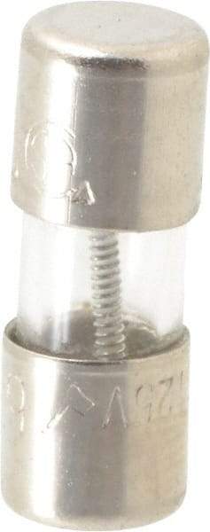 Ferraz Shawmut - 350 VAC, 1 Amp, Time Delay Miniature Glass Fuse - Clip Mount, 15mm OAL, 10 at 125 V kA Rating, 5mm Diam - Strong Tooling