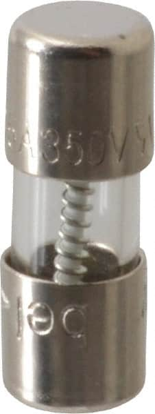 Ferraz Shawmut - 350 VAC, 5 Amp, Time Delay Miniature Glass Fuse - Clip Mount, 15mm OAL, 10 at 125 V kA Rating, 5mm Diam - Strong Tooling