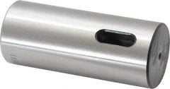 Interstate - MT3 Inside Morse Taper, Standard Morse Taper to Straight Shank - 4-3/4" OAL, Medium Carbon Steel, Hardened & Ground Throughout - Exact Industrial Supply