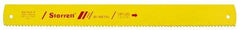 Starrett - 21" Long, 6 Teeth per Inch, Bi-Metal Power Hacksaw Blade - Toothed Edge, 1-7/8" Wide x 0.088" Thick - Strong Tooling