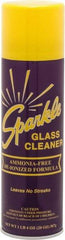 Made in USA - 20 oz Aerosol Unscented Glass Cleaner - Use on Glass Surfaces, Plexiglass - Strong Tooling