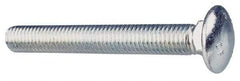 Value Collection - 5/16-18 UNC 2" Length Under Head, Standard Square Neck, Carriage Bolt - Grade 2 Steel, Zinc-Plated Finish - Strong Tooling