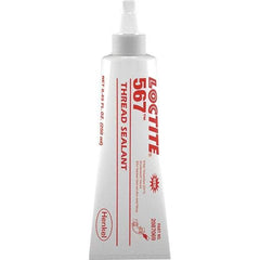 Loctite - 250 mL Tube Off White Pipe Sealant - Instant Adhesive, 400°F Max Working Temp, For Stainless Steel & Aluminum Housings - Strong Tooling