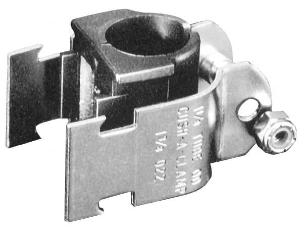 ZSI - 3/8" Pipe," Pipe Clamp with Cushion - Strong Tooling