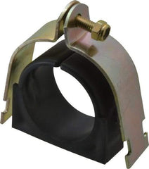 ZSI - 2-1/2" Pipe, Tube Clamp with Cushion - Dichromate - Strong Tooling