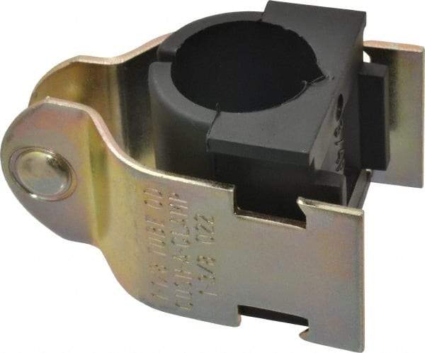 ZSI - 3/4" Pipe," Pipe Clamp with Cushion - Dichromate - Strong Tooling