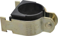 ZSI - 1-1/2" Pipe," Pipe Clamp with Cushion - Dichromate - Strong Tooling