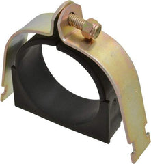 ZSI - 3" Pipe," Pipe Clamp with Cushion - Dichromate - Strong Tooling