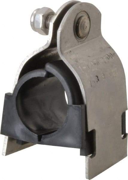 ZSI - 1-1/8" Pipe, Tube Clamp with Cushion - Strong Tooling