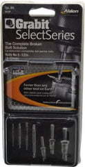 Alden - 7 Piece Screw Extractor/Drill Set - 17/64" Drive - Strong Tooling