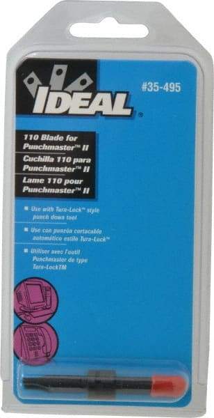 Ideal - Termination Tool Replacement Blade - For Use with 110 Terminal Blocks - Strong Tooling