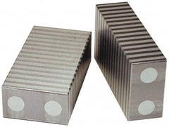 Value Collection - 4" Long x 1" High x 2" Thick, Aluminum Parallel - Sold as Matched Pair - Strong Tooling