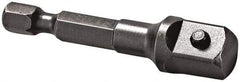 Apex - 3/8" Square Size Hex to Square Extension - 1/4" Hex Drive, 1-5/8" OAL - Strong Tooling