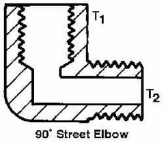 Trico - 1/8 x 1/8 Thread, Central Lubrication System Fitting - Strong Tooling