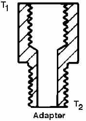 Trico - 1/8 x 1/8 Thread, Central Lubrication System Fitting - Strong Tooling