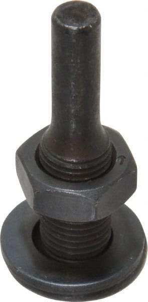 Weiler - 3/8" Arbor Hole to 1/4" Shank Diam Drive Arbor - For 3" Small Diam Wheel Brushes - Strong Tooling
