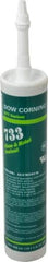 Dow Corning - 10.1 oz Cartridge Silver RTV Silicone Joint Sealant - -70 to 350°F Operating Temp, 15 min Tack Free Dry Time, 24 hr Full Cure Time, Series 733 - Strong Tooling