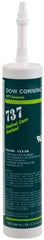 Dow Corning - 10.1 oz Cartridge Clear RTV Silicone Joint Sealant - -85 to 350°F Operating Temp, 14 min Tack Free Dry Time, 24 hr Full Cure Time, Series 737 - Strong Tooling