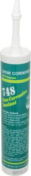 Dow Corning - 10.1 oz Tube Off-White RTV Silicone Joint Sealant - -67 to 350°F Operating Temp, 30 min Tack Free Dry Time, 36 hr Full Cure Time, Series 748 - Strong Tooling