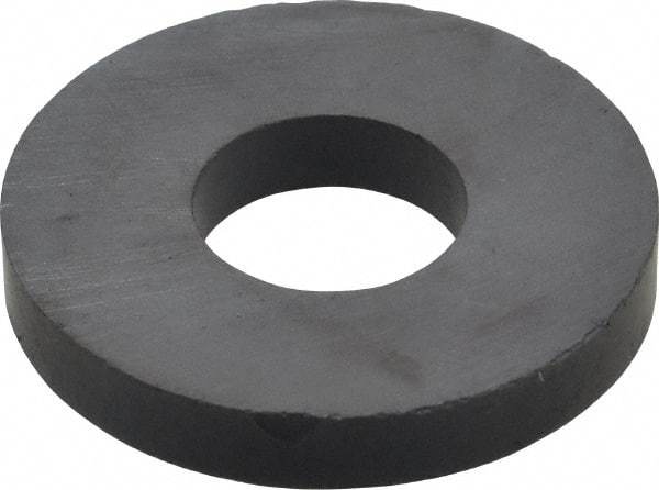 Mag-Mate - 0.705" ID x 1.723" OD Ceramic Ring Magnet - 0.25" Thick, 350°F Max Operating Temp - Strong Tooling