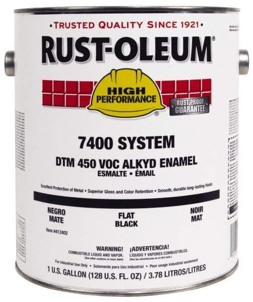 Rust-Oleum - 1 Gal Yellow (Old Caterpillar) Gloss Finish Industrial Enamel Paint - Interior/Exterior, Direct to Metal, <450 gL VOC Compliance - Strong Tooling