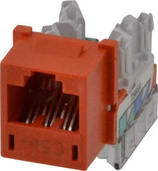 Hubbell - 8 Position, Cat5e Modular Jack - CSA Certified, RoHS Compliant, UL Listed - Strong Tooling