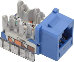 Hubbell - 8 Position, Cat5e Modular Jack - CSA Certified, RoHS Compliant, UL Listed - Strong Tooling