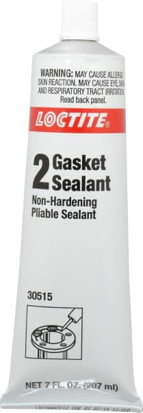 Loctite - 7 oz Tube Black Gasket Sealant - -65 to 400°F Operating Temp, Series 198 - Strong Tooling