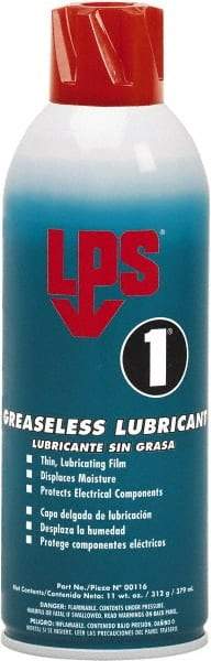 LPS - 55 Gal Drum Dry Film Penetrant/Lubricant - Clear Yellow, Food Grade - Strong Tooling