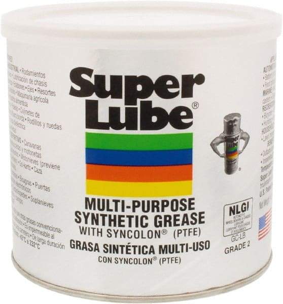 Synco Chemical - 400 g Can Synthetic General Purpose Grease - Translucent White, Food Grade, 450°F Max Temp, NLGIG 2, - Strong Tooling