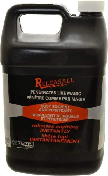 Releasall - 1 Gal Rust Solvent/Penetrant - Comes in Bottle - Strong Tooling